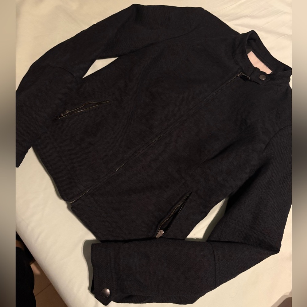 Black Zip-Up Jacket